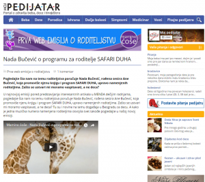 Safari duha i Nada Bučević